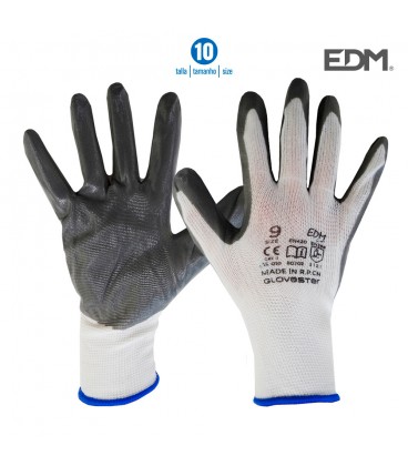 GUANTE TALLA 10 SOP POLYESTER Y REC. NIT