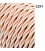 2X0,75MM CABLE TEXTIL TREN. BEIGE 5M
