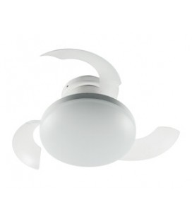 Mini vent.techo LED.3 aspas retract 40cm