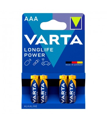 Pack 4 Pilas AAA Longlife Varta