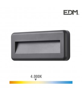 6W 4,000K 70 LUMENS LUZ DIA APLIQUE LED