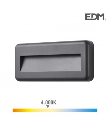 6W 4,000K 70 LUMENS LUZ DIA APLIQUE LED