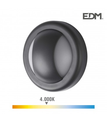 6W 4,000K 250 LUMENS LUZ DIA APLIQUE LED