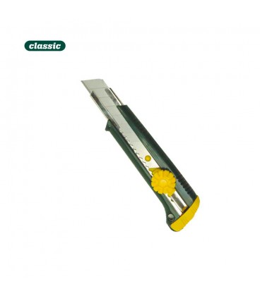 CUTTER PLASTICO H. 18 MM. TRABA A RUEDA