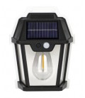 Aplique solar con bombillas LED de filam