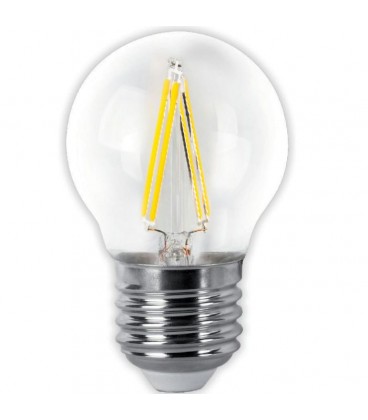 BOMBILLA LED FILAMENTO ESFÉRICA E27 6W
