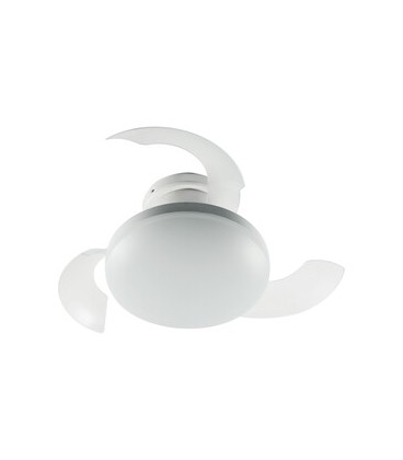 Mini vent.techo LED.3 aspas retract 40cm
