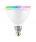 Bombilla LED PAR38. E27. 12W. RGB