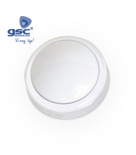 Push-Light 142x50mm Blanco. 4 pilas R6