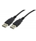Cable USB TIPO A 2.0 M-M 3M