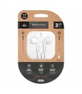 AURICULARES BLANCOS CONECTOR MINI-JACK