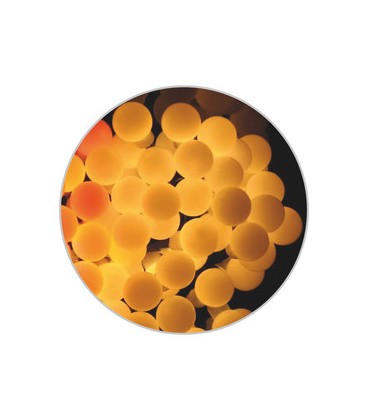 Guir dec. con LED SOLAR. MINIBALL 6.5M C