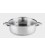 CACEROLA 22/9CM INOX 18/10 INDUC 3.4L