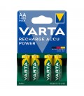 Pila AA recargable 2600mA Power Varta