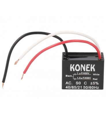 Condensador 1+1.5 mF