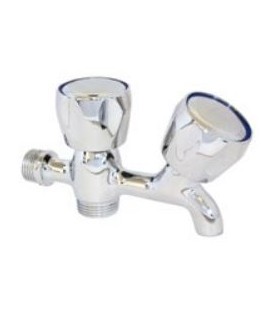 GRIFO LAVADORA DOBLE MONT. CERAMICA