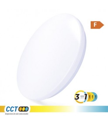 APLIQUE CIRCULAR SUPERFICIE 24W CCT