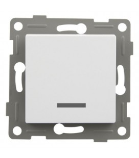 S-EMPOTRAR PULSADOR LUMINOSO BLANC
