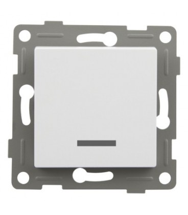S-EMPOTRAR PULSADOR LUMINOSO BLANC