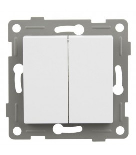 S-EMPOT. BLANCA CONMUTADOR DOBLE