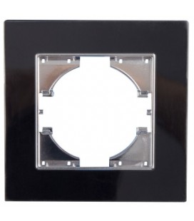 S-EMPOT.CRISTAL NEGRO MARCO 1ELEMENTO