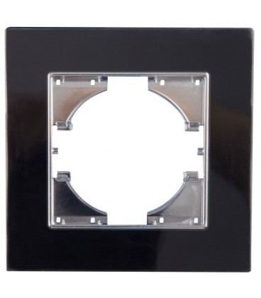 S-EMPOT.CRISTAL NEGRO MARCO 1ELEMENTO