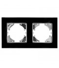S-EMPOT.CRISTAL NEGRO MARCO 2ELEM.HORI