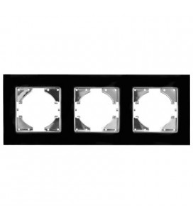 S-EMPOT.CRISTAL NEGRO MARCO 3ELEM.HORI