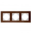 S-EMPOT.ALUMINIO MARRON MARCO 3ELEM.HORI