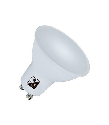 Bombilla GU10 5W Sensor mov/crep BLANC