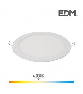 20W LUZ NEUTRA DOWNLIGHT LED EMPOTRABLE
