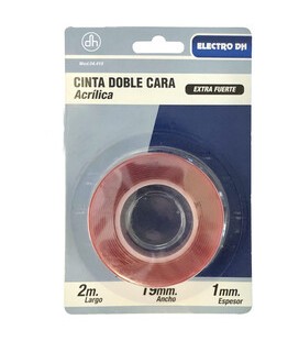 CINTA ADHESIVA DE DOBLE CARA ACRÍLICA