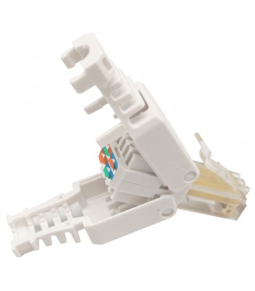 Conector RJ45 Cat6 a presión