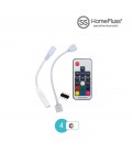 Controlador + Clip 4 pins para tira LED 