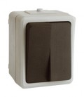 Doble interruptor estanco