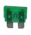 Fusible lamina 30A Verde