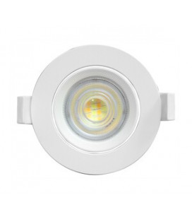 7W BLANCO ARO REDONDO EMPOTRABLE LED