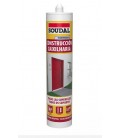 SOUDAL SILICONA NEUTRA CONSTRUCCIÓN TRAN