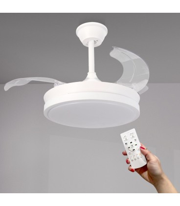 Ventilador de Techo Led White 91cm