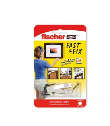 FISCHER COLGADOR CUADROS RECTOS FASTFIX