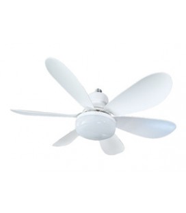 Ventilador de rosca E27 + Luz led CCT