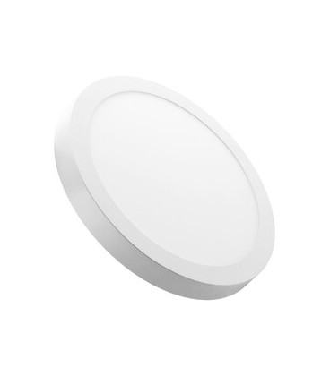 Plafón LED Redondo.Sup.24W.Blanco.CCT