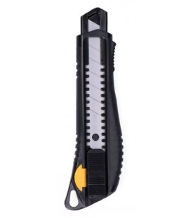 CUTTER PLASTICO H. 18 MM. TRABA A RUEDA