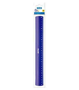 REGLA FLEX & RESISTAN AZUL 30 cm