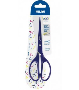 TIJERAS DE OFICINA ACID AZUL 17cm