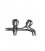 GRIFO LAVADORA DOBLE V/METAL CROMADO 1/2