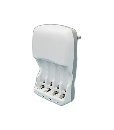 Cargador rápido de baterías de 2000 mA.