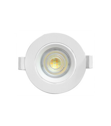 7W BLANCO ARO REDONDO EMPOTRABLE LED