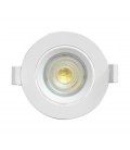 7W BLANCO ARO REDONDO EMPOTRABLE LED
