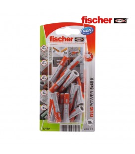 BLISTER 18 TACOS 8X40 DUOPOWER FISCHER